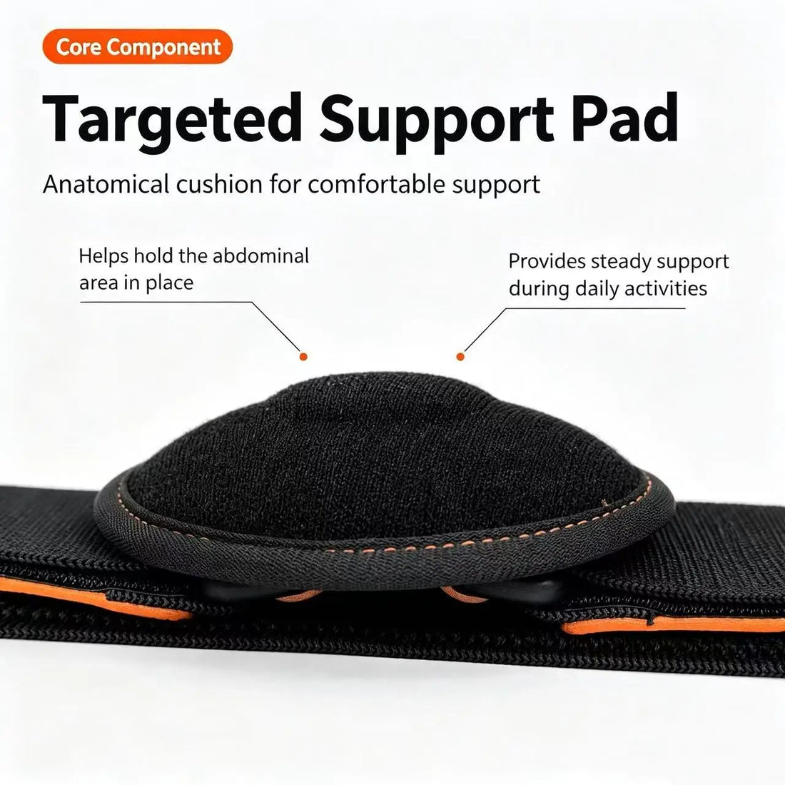 Adjustable Abdominal Hernia Support Belt