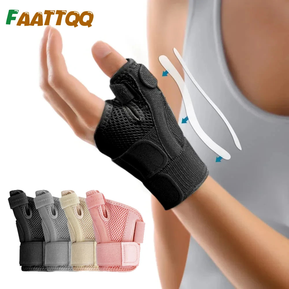 Flexible Wrist Thumb Splint Brace, Breathable, Left or Right Hand