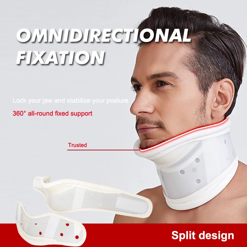 Adjustable Cervical Neck Traction Device with Chin Brace