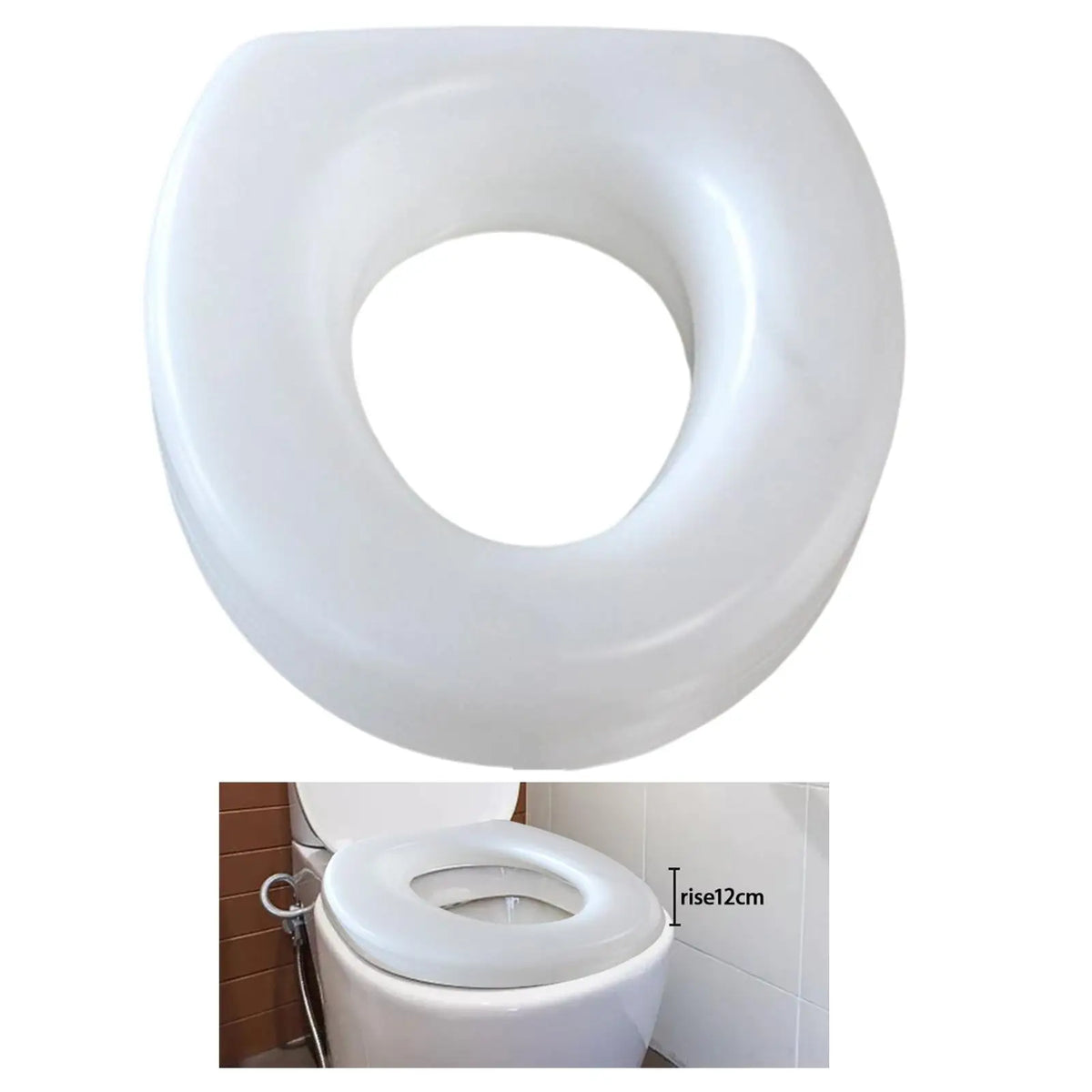 Raised Toilet Seat for Standard Toilets