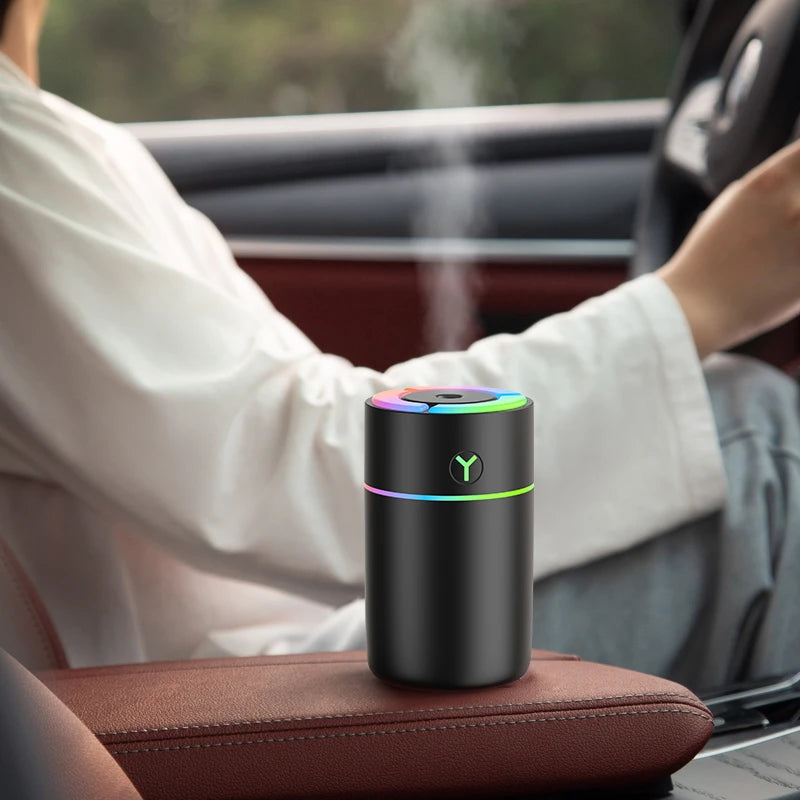 230 ml USB Humidifier with 7-Color LED Light
