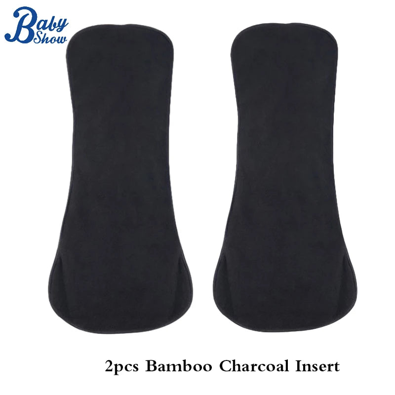 2-Pack Washable 5-Layer Adult Diapers