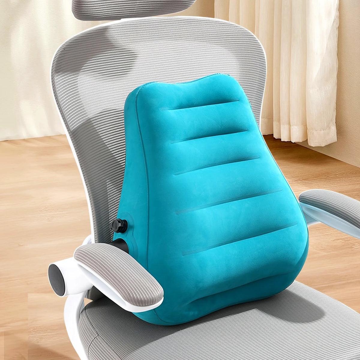Inflatable Lumbar Support Pillow for Travel