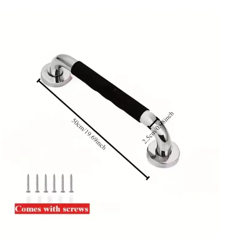 Stainless Steel Bathtub Grab Bar Set