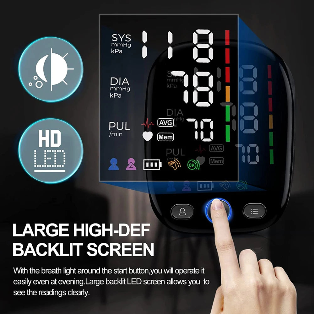 Digital Upper-Arm Blood Pressure Monitor