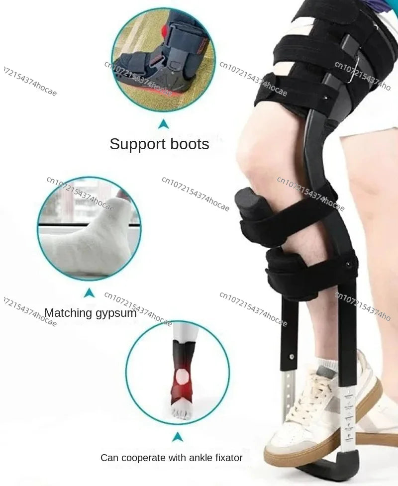 Hands-Free Knee Walker for Single-Leg Mobility