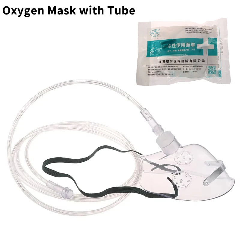 Adult Oxygen Mask with Tube for Nebulizer