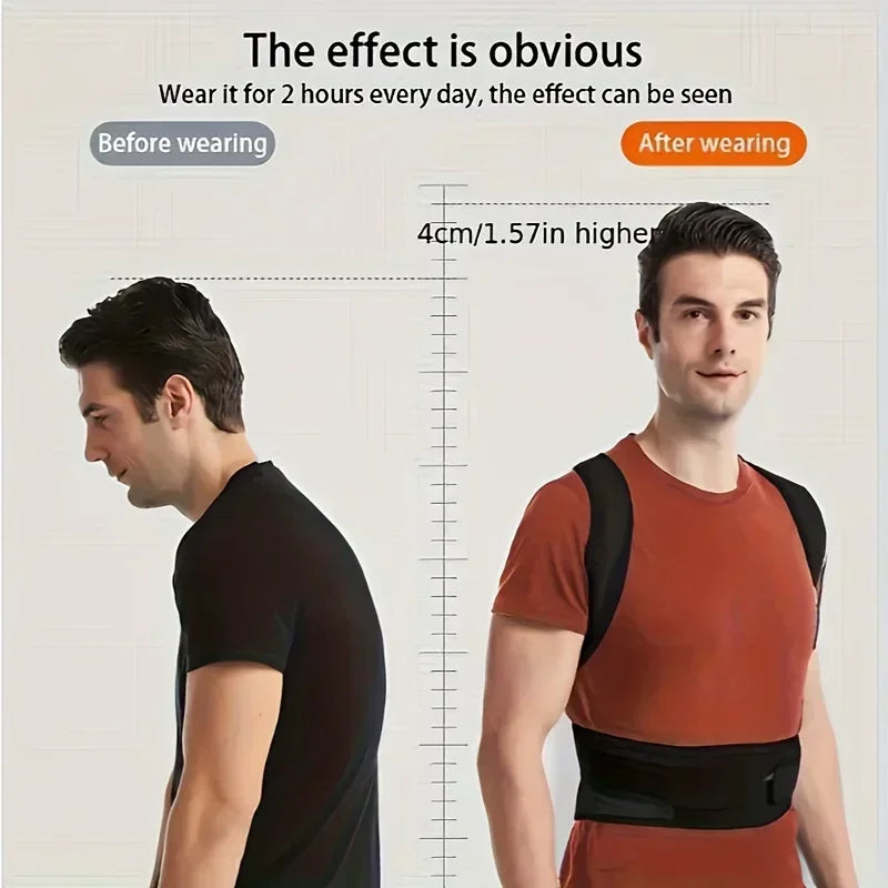 Adult Under-Clothing Posture Belt