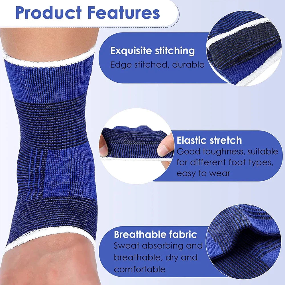 Kids Compression Ankle Sleeves with Arch Support