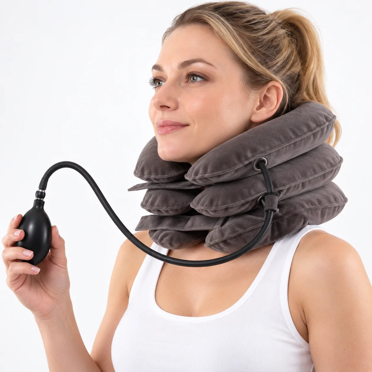 Inflatable Neck Stretcher Support Pillow