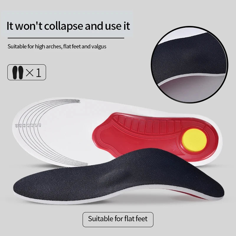 Gel Arch Support Insoles for Women and Men