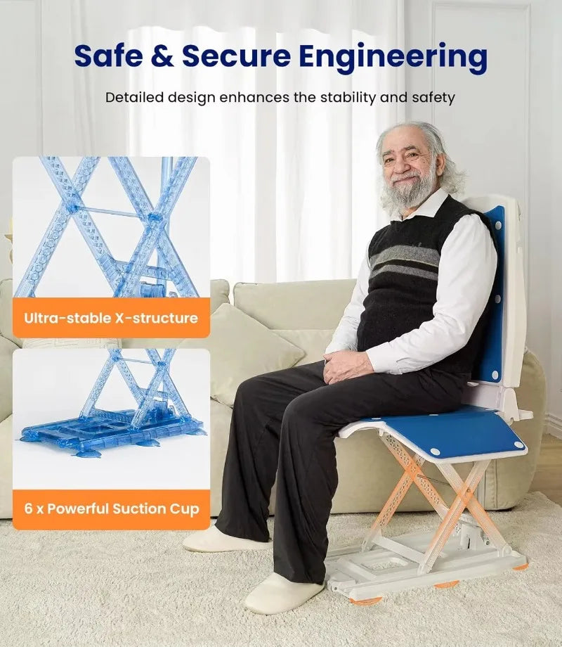 Electric Bath Lift Chair with Hand Control