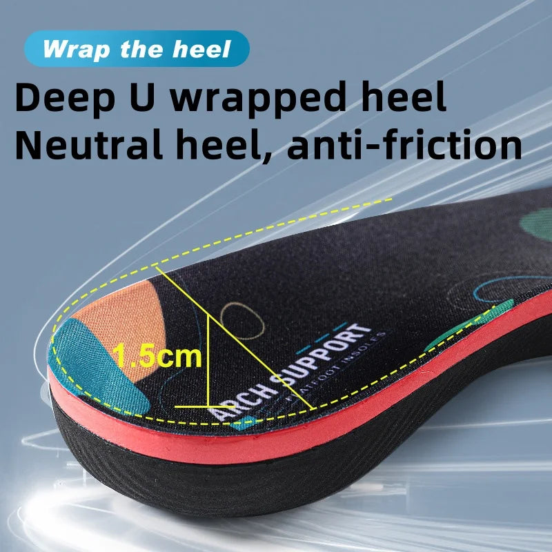 Arch Support Insoles for Sports Shoes