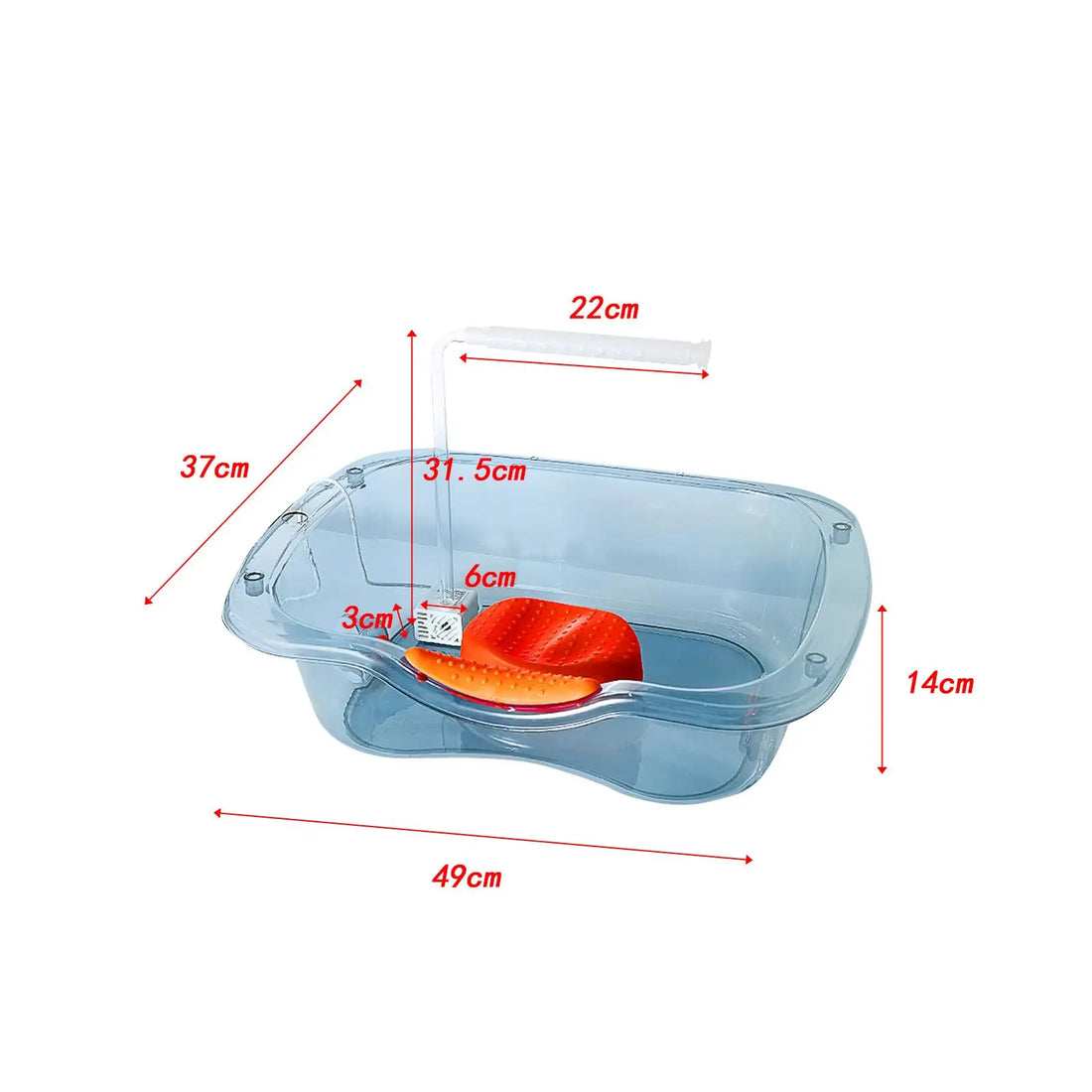 Portable Bedside Shampoo Basin for Home Care