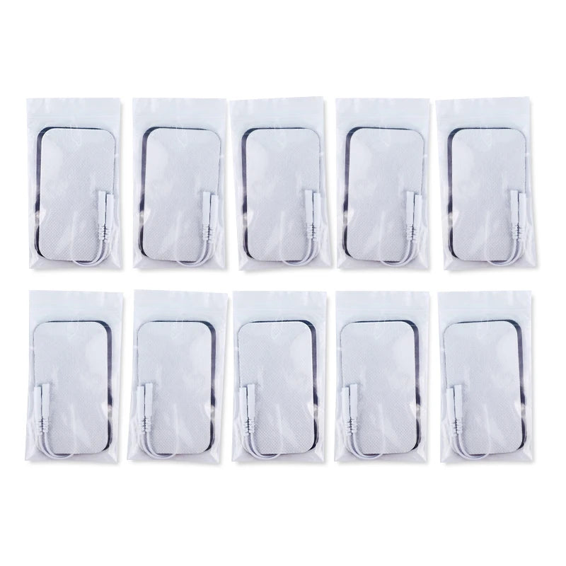 TENS Unit Replacement Pads, Self-Adhesive, Reusable, Latex Free