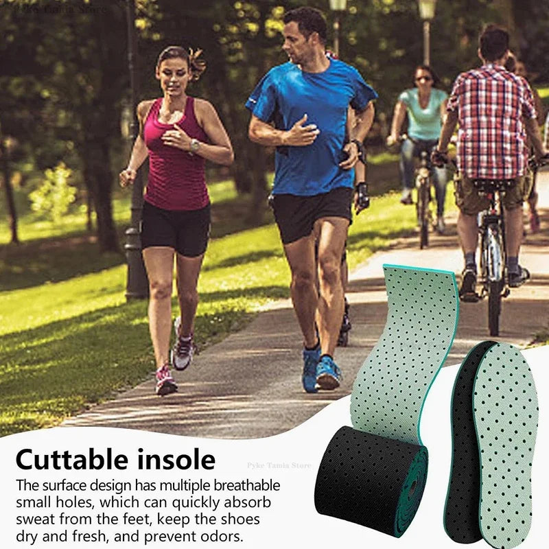 Cuttable Memory Foam Insoles for Adults and Kids