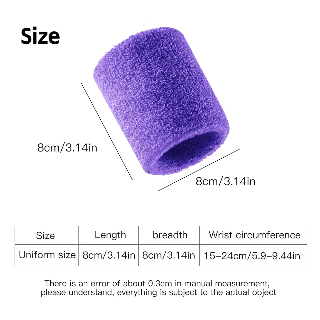 Sports Wristband for Tennis, Basketball and Volleyball