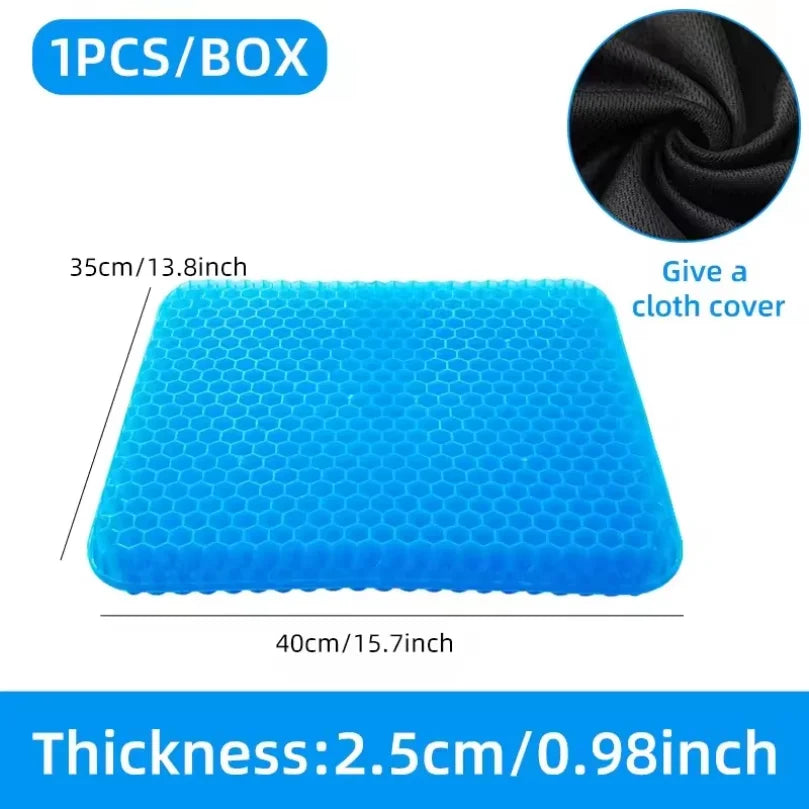 Breathable Gel Seat Cushion for Chairs and Wheelchairs