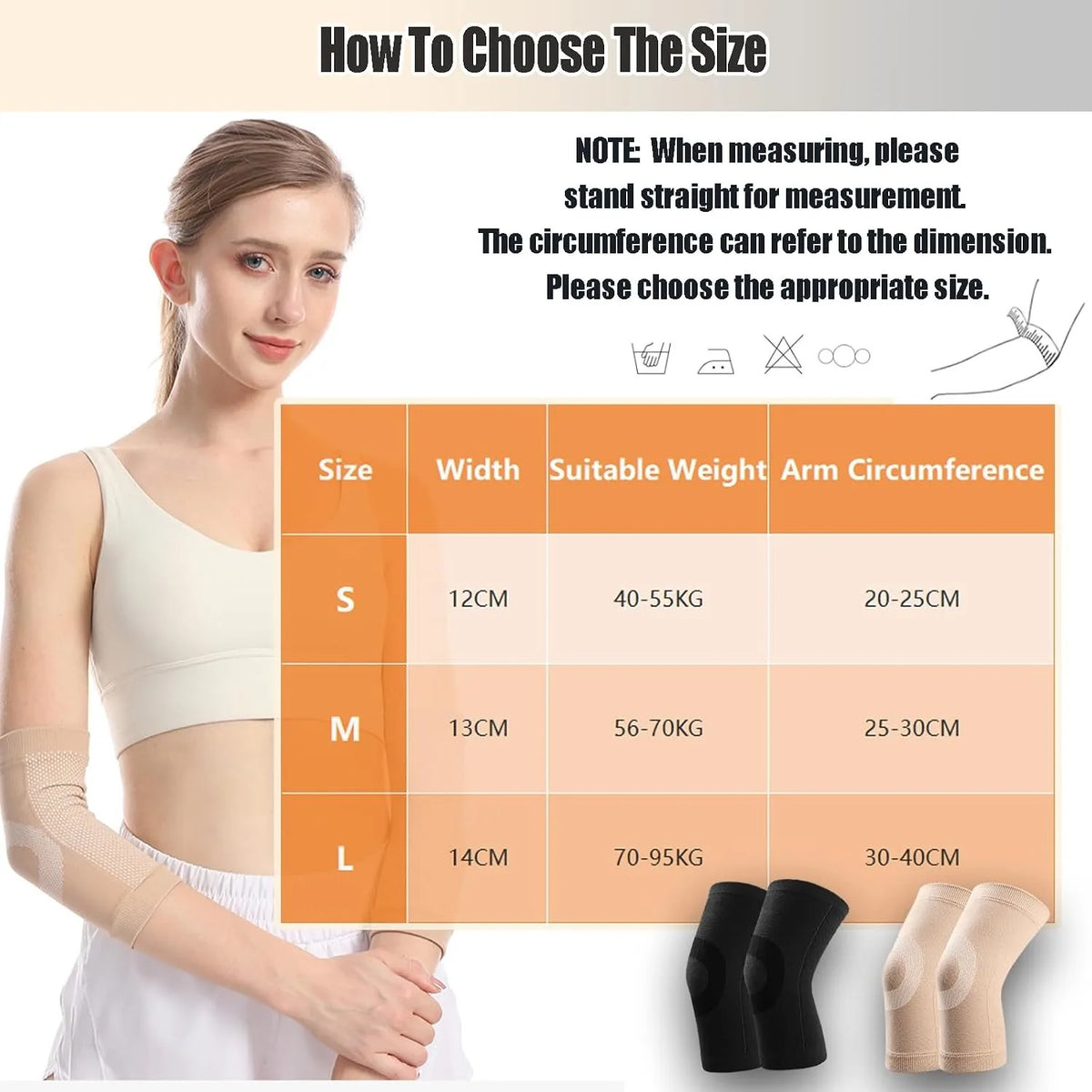Compression Elbow Brace Sleeve for Sports Support