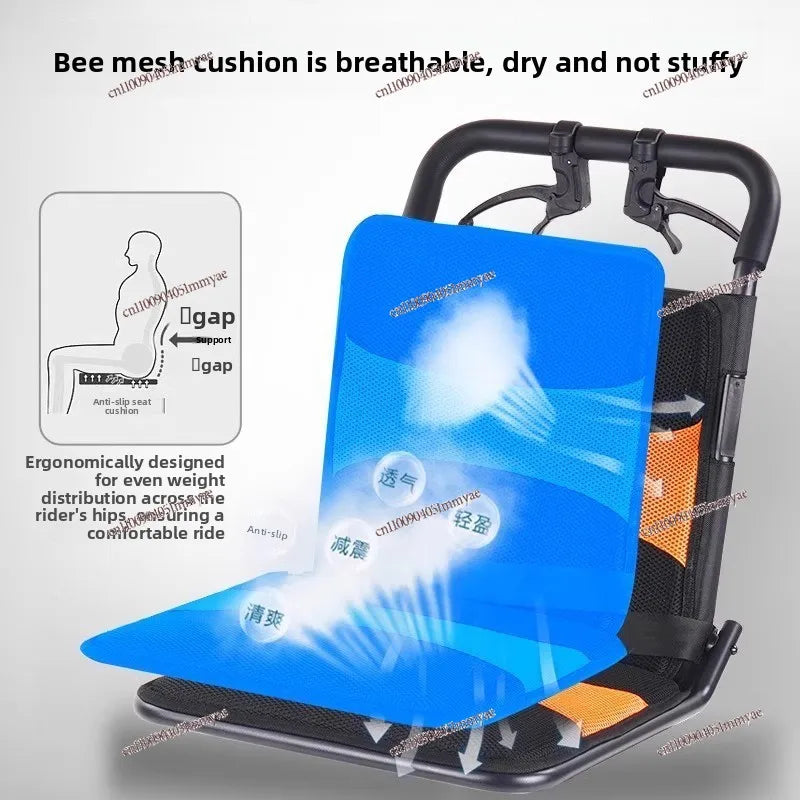 Foldable Manual Wheelchair with Armrests