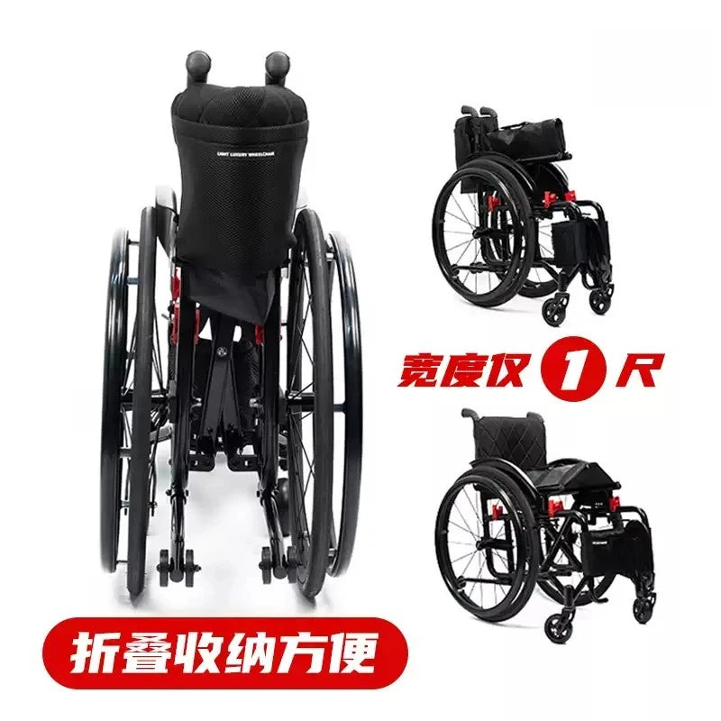 Medwell WI5802 Foldable Manual Sports Wheelchair