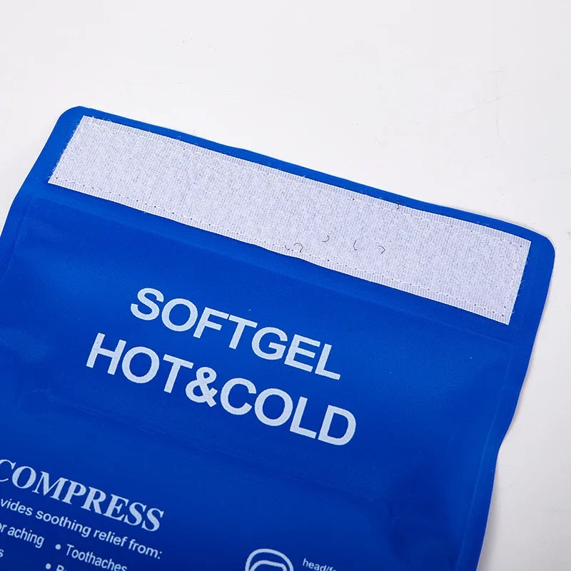Reusable Hot and Cold Gel Pack with Strap
