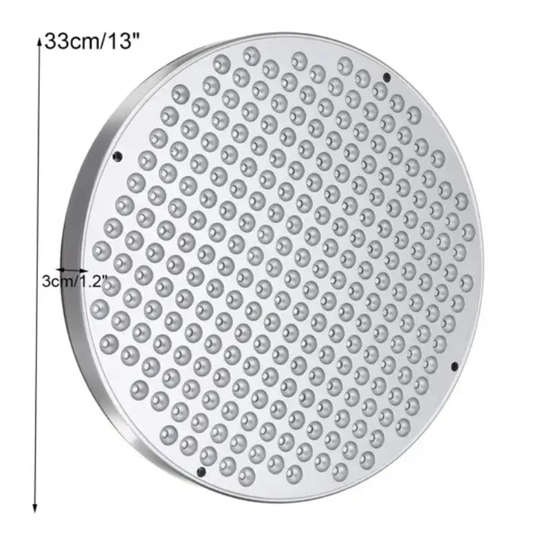 Red Light Therapy Lamp with Stand, 660nm & 850nm