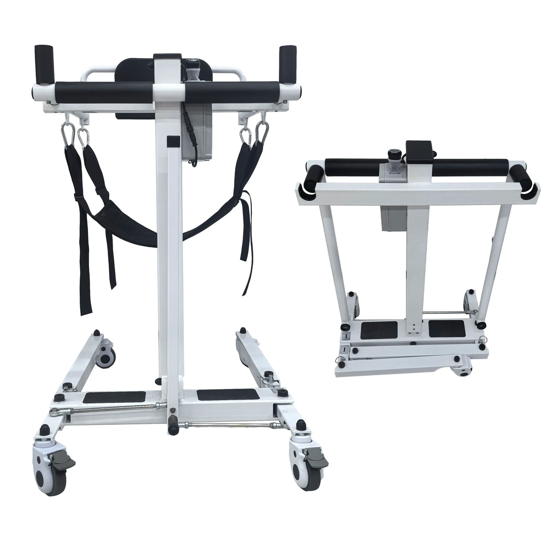 Electric Foldable Transfer Chair with Adjustable Height