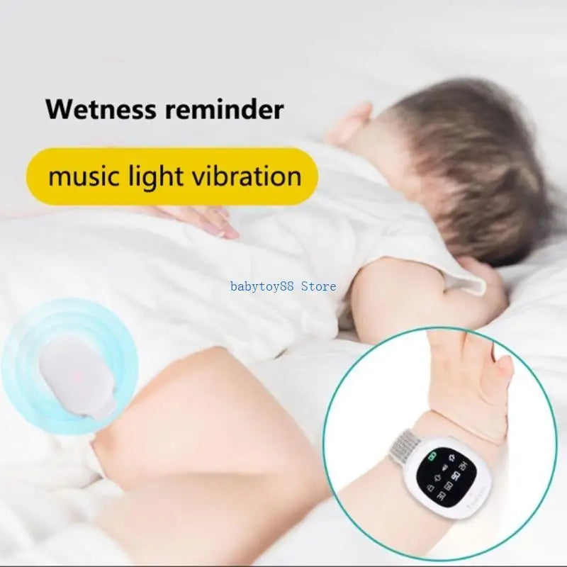 Wireless Bedwetting Alarm with Vibration Reminder