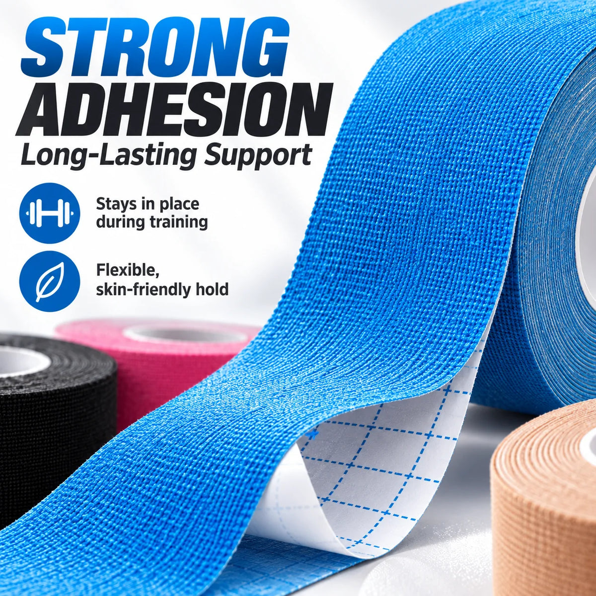 Elastic Kinesiology Tape for Fitness