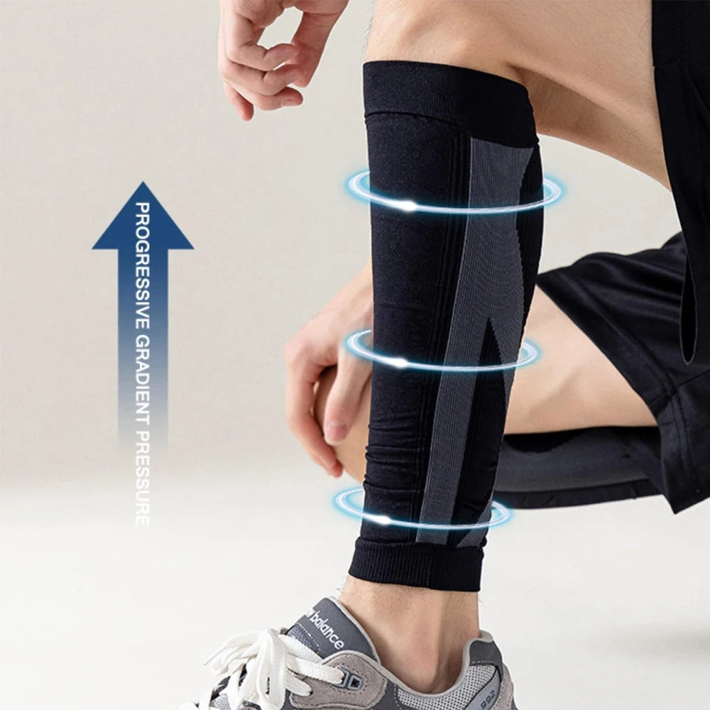 Footless Calf Compression Sleeves for Men and Women