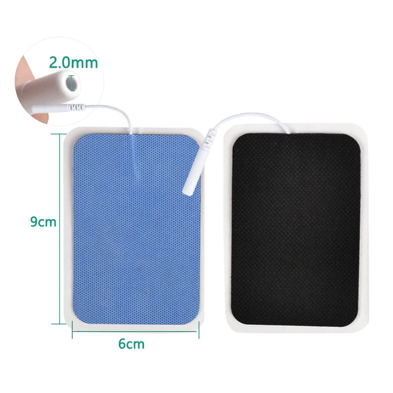 10 Reusable TENS Electrode Pads with Conductive Gel