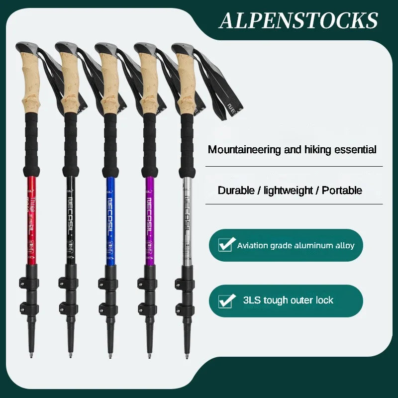 Telescopic Hiking Pole, 62–135 cm