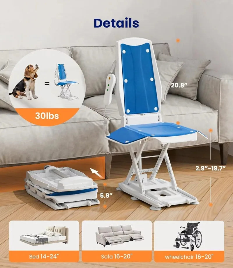 Electric Bath Lift Chair with Hand Control