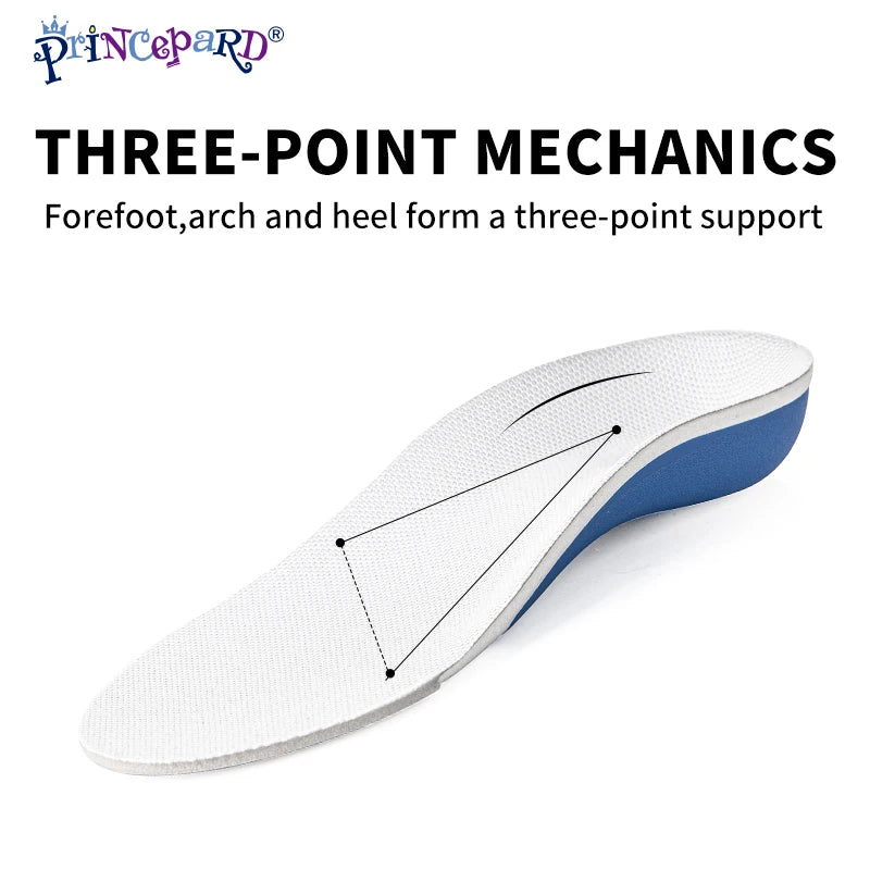 Kids Arch Support Insoles with U-Shaped Heel Cup