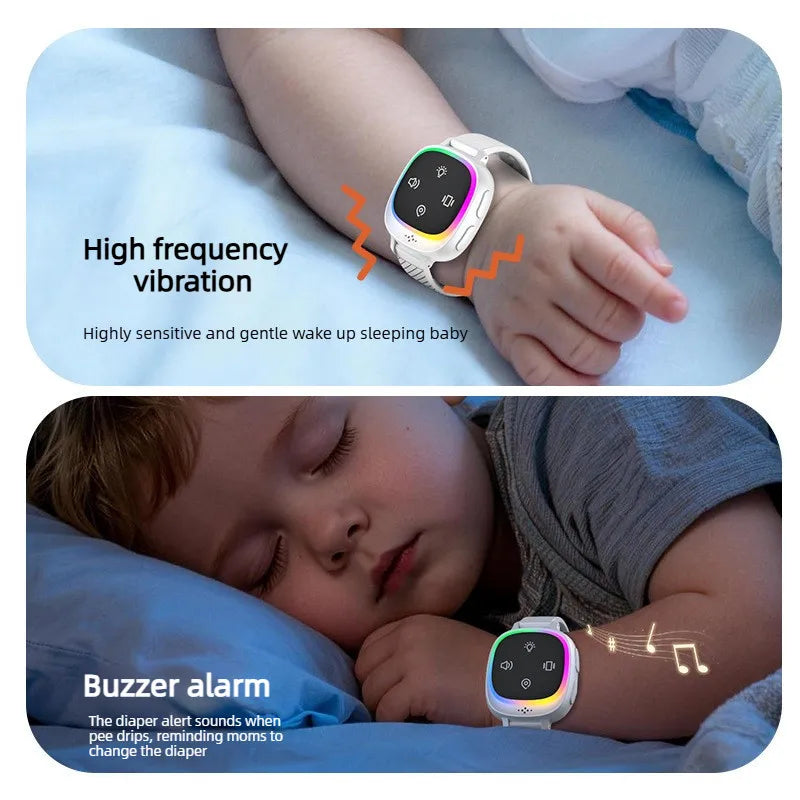 Wrist-Worn Wet Alarm for Children