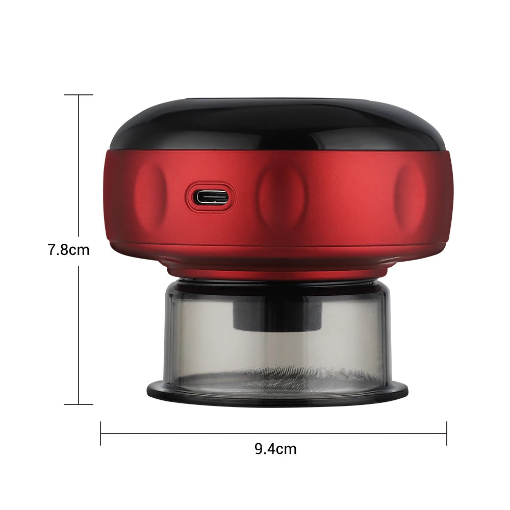 Electric Vacuum Cupping Massager with Heating