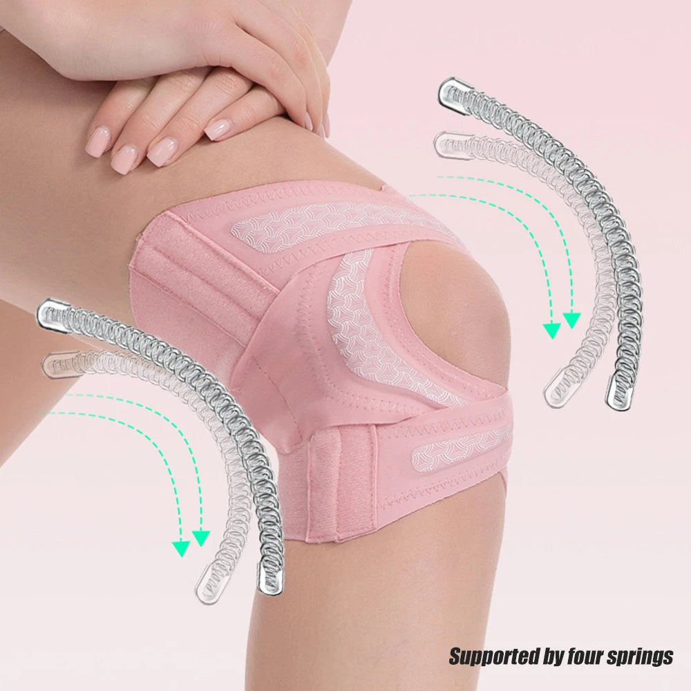 Knit Knee Support Sleeve for Sports