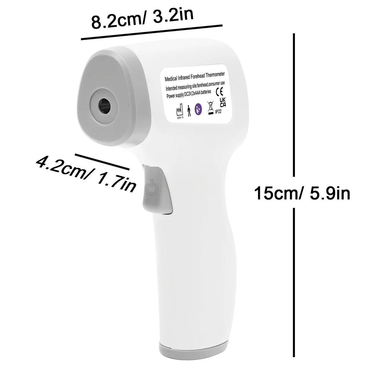 Non-Contact Ear Thermometer and Oximeter Set