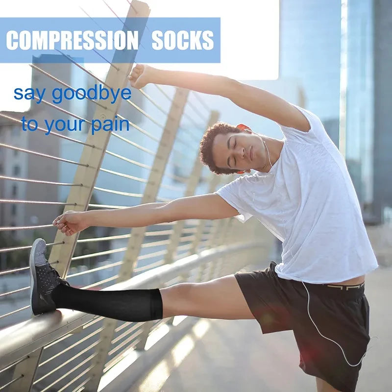 Knee-High Compression Socks, 20–30 mmHg