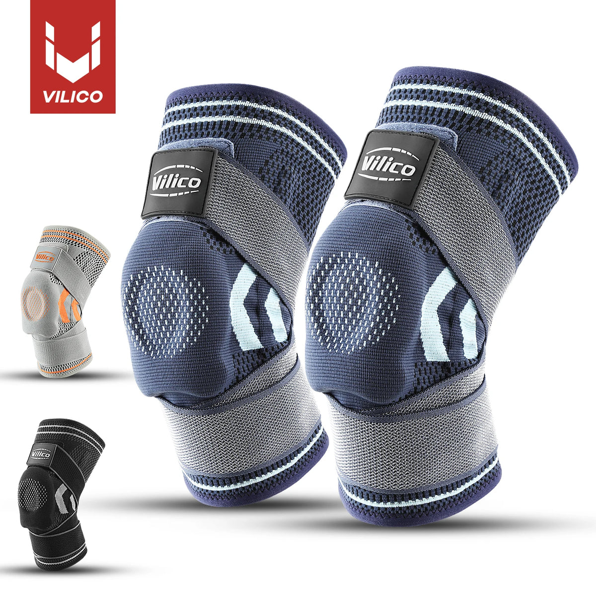 Knee Compression Sleeve Support for Men and Women