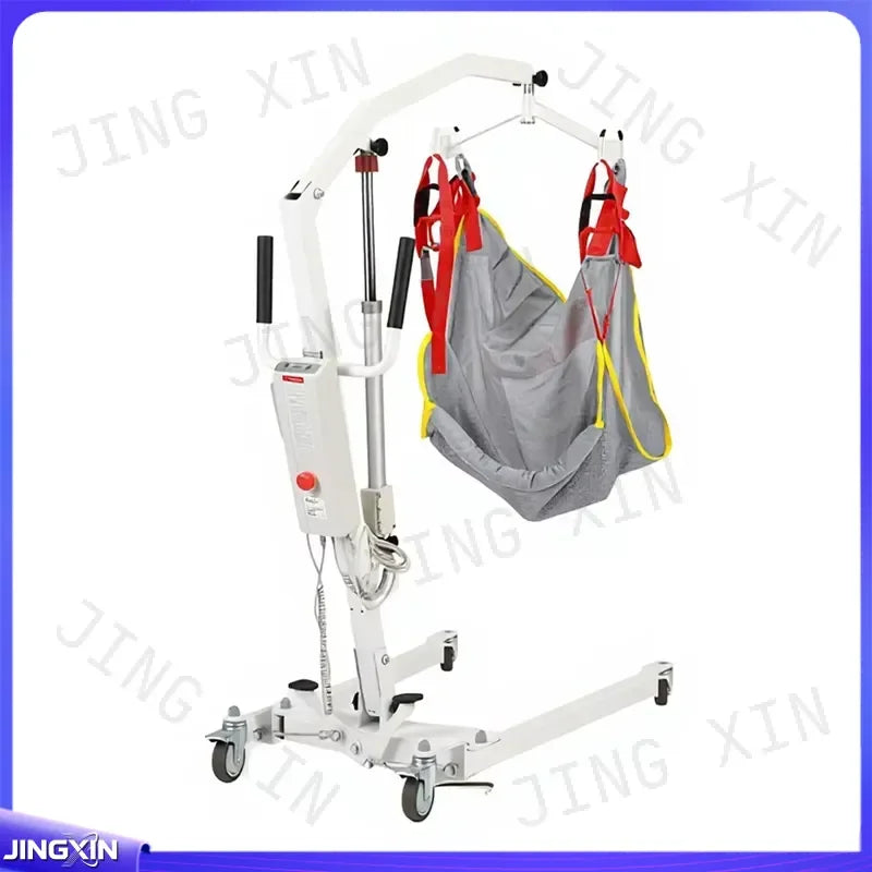 Battery-Powered Patient Floor Lift and Transfer Hoist