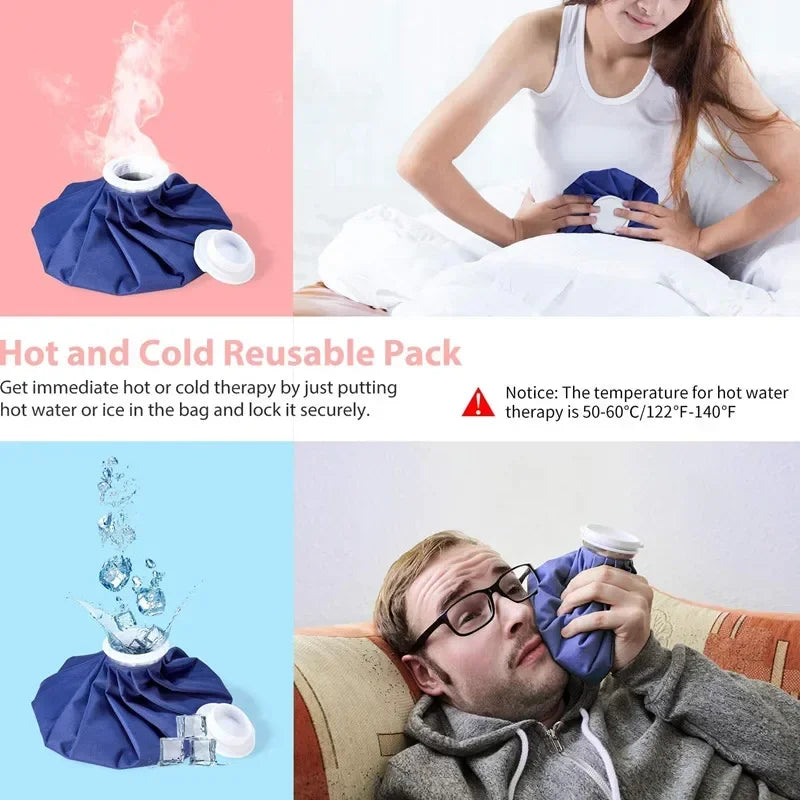 Reusable Hot and Cold Pack with Elastic Wrap
