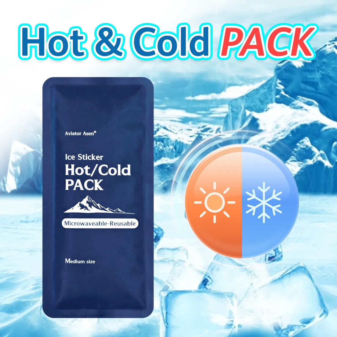 Reusable Hot and Cold Gel Wrap