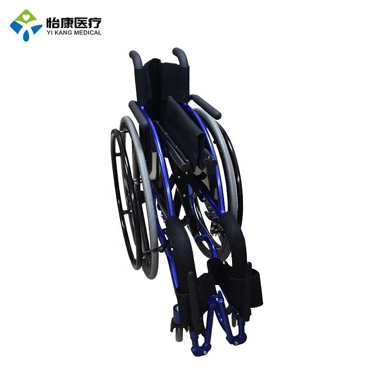 Foldable Manual Wheelchair with Quick-Release Wheels