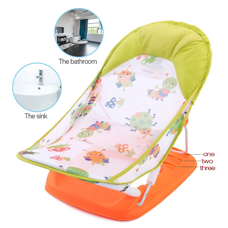 Folding Baby Bather Seat for Infants