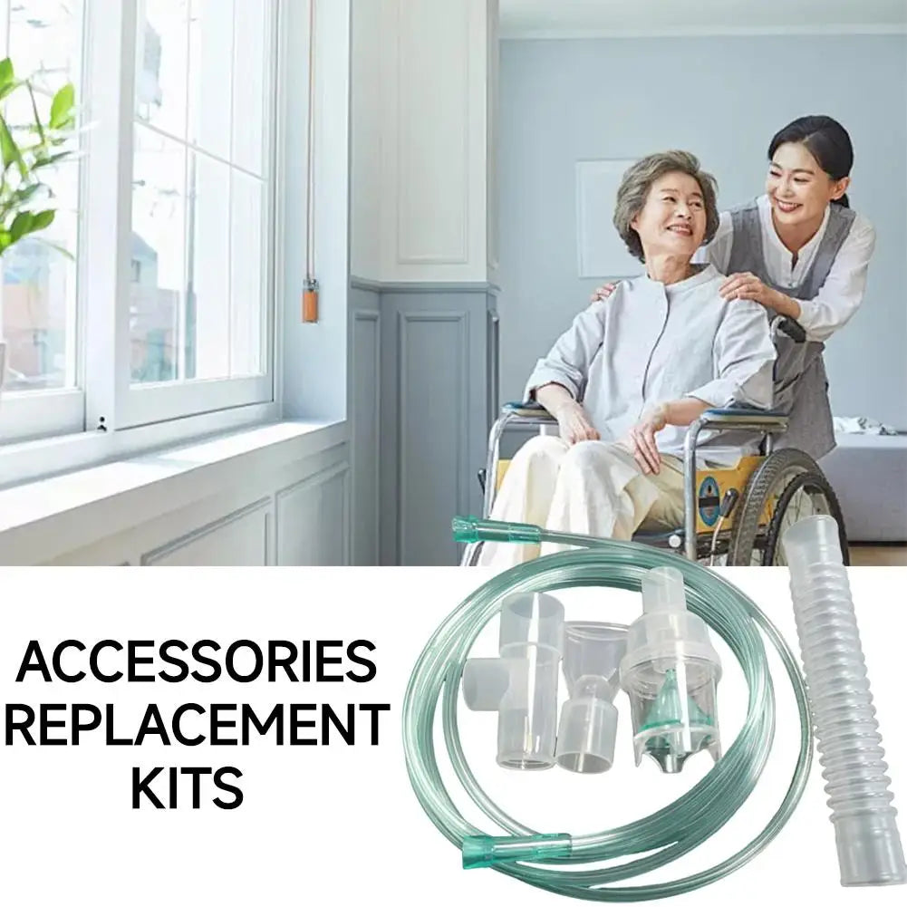 Nebulizer Replacement Kit with Cup, Tube & Mouthpiece