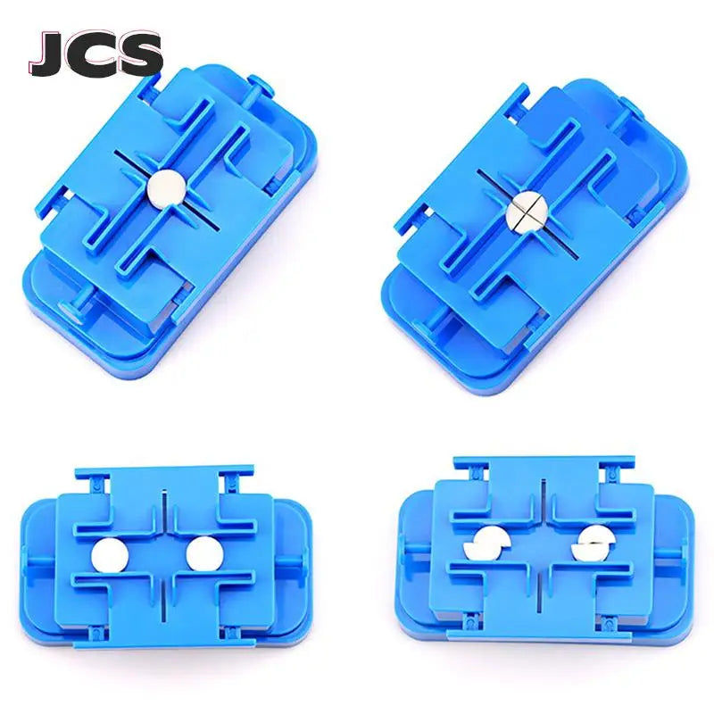 Blue Pill Cutter for Half or Quarter Tablets