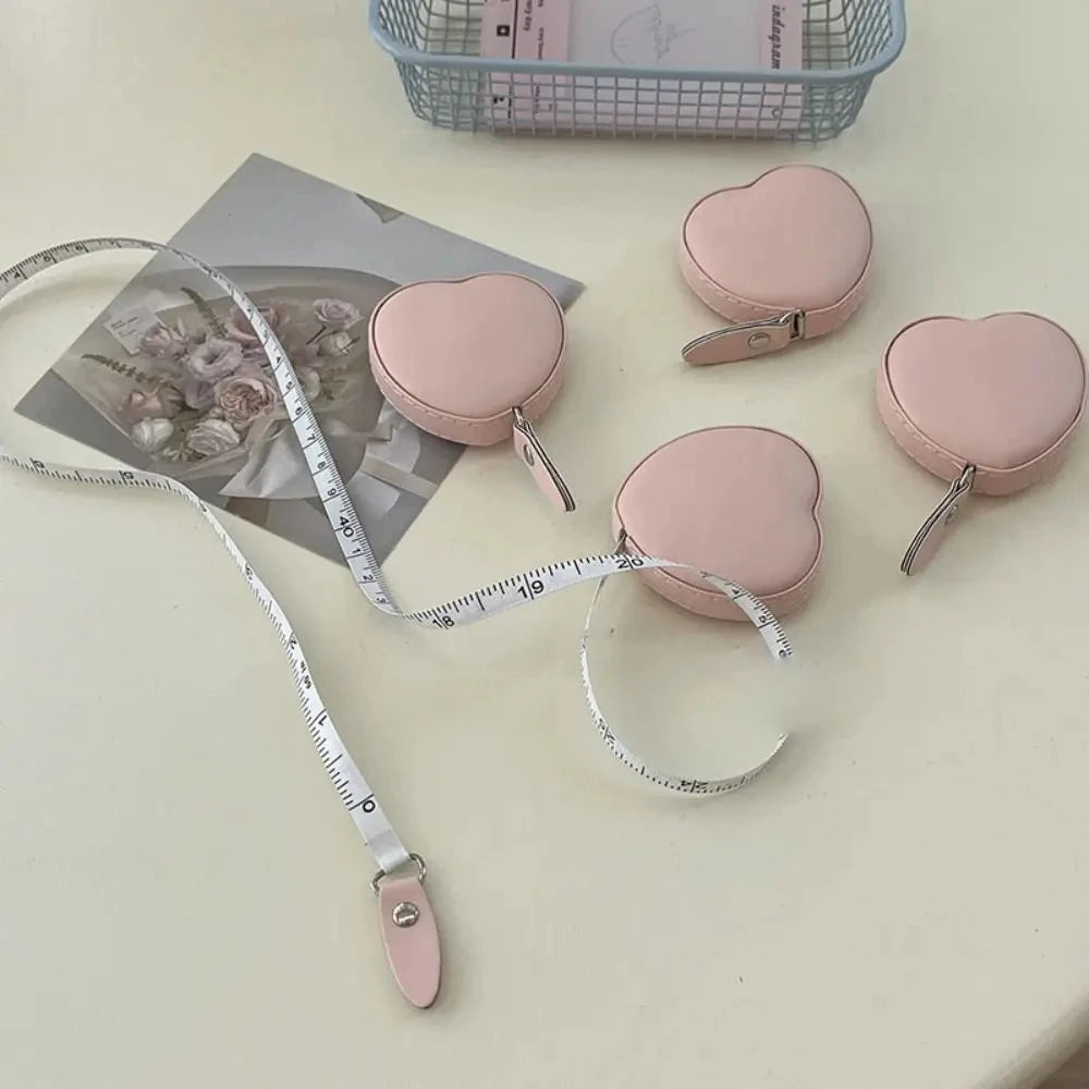 Heart-Shaped 1.5-Metre Soft Measuring Tape