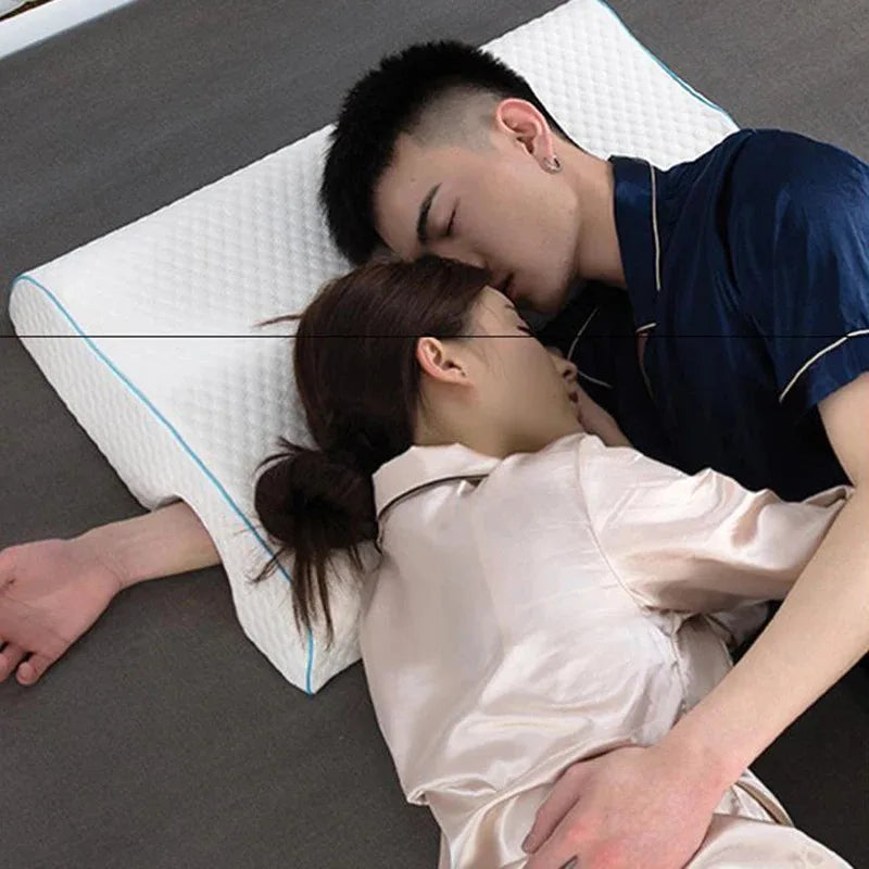 Arched Couples Memory Foam Pillow for Sleeping